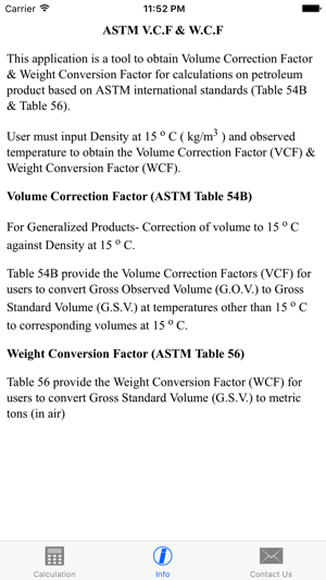 Volume Correction Factors To 15 C